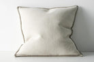 The Blanket stitch ブランケットステッチ クッションカバー (Bone) 50×50cm - HOUSE OF JAPAN Shop
