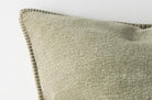 The Blanket stitch ブランケットステッチ クッションカバー (Moss) 50×50cm - HOUSE OF JAPAN Shop