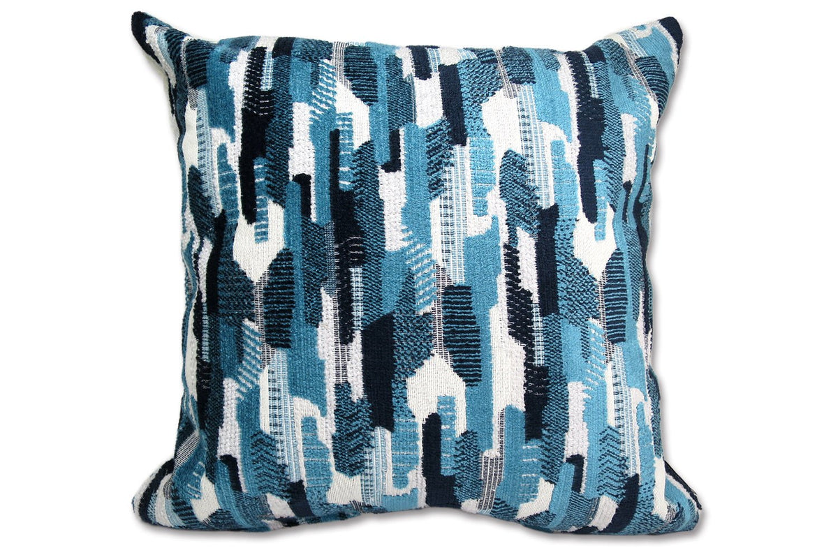 The Bleu Surface ブルーサーフェス ジャガードベルベット クッションカバー 45×45cm - HOUSE OF JAPAN Shop