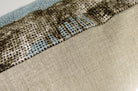 The Brochier Campagna ブロシエ カンパーニャ クッション(Turchese）60×40cm 中材付 - HOUSE OF JAPAN Shop