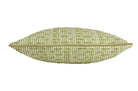 The Brochier Gru ブロシエ グル ベルベットパイピング ジャガードクッション(Aloe）45×30cm フェザー中材付 - HOUSE OF JAPAN Shop