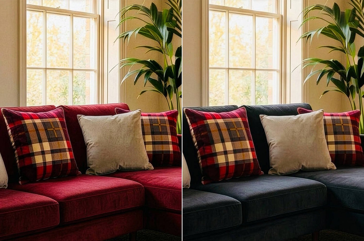 The Brochier TARTAN ブロシエ タータン クッションカバー 50×50cm - HOUSE OF JAPAN Shop