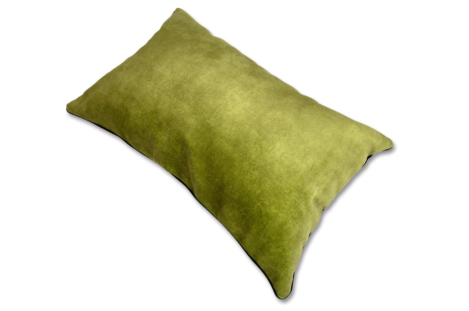 The CASAMANCE カサマンス ニット・ベルベット ツートンクッション(セージ＆アイボリー) 45×30cm 中材付 - HOUSE OF JAPAN Shop