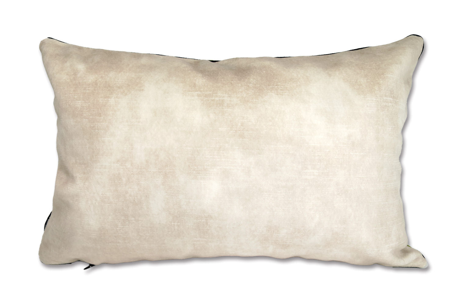 The CASAMANCE カサマンス ニット・ベルベット ツートンクッション(セージ＆アイボリー) 45×30cm 中材付 - HOUSE OF JAPAN Shop