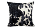 The Cow スペイン製起毛スエードタッチ 牛柄クッションカバー ブラック 45×45cm - HOUSE OF JAPAN Shop
