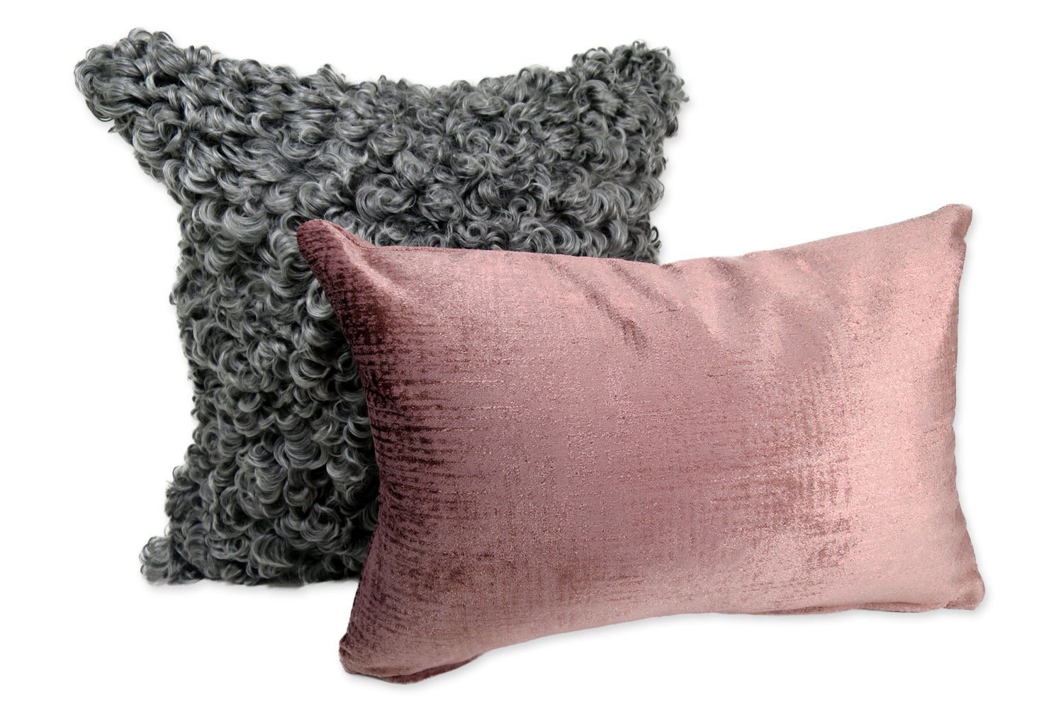 The Gloria グロリア ベルベットクッション (ダスティローズ) 45×30cm 中材付 - HOUSE OF JAPAN Shop