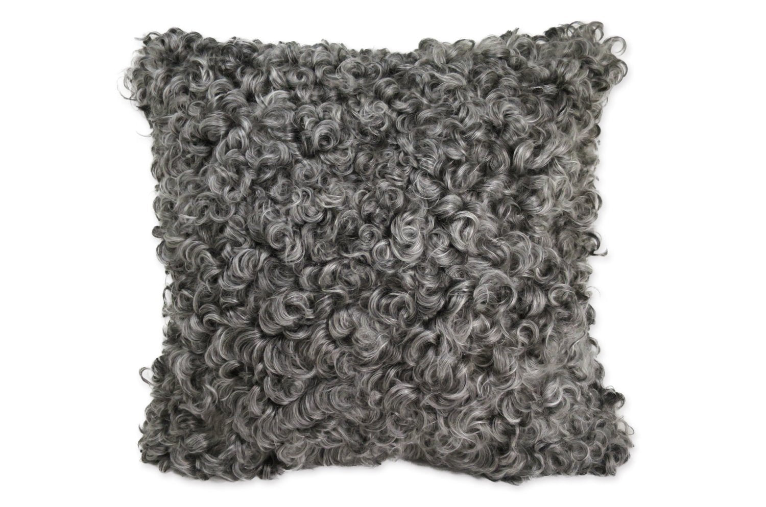 The Gotland Sheep ゴットランドシープクッションカバー (シルキーグレー) 40×40cm - HOUSE OF JAPAN Shop