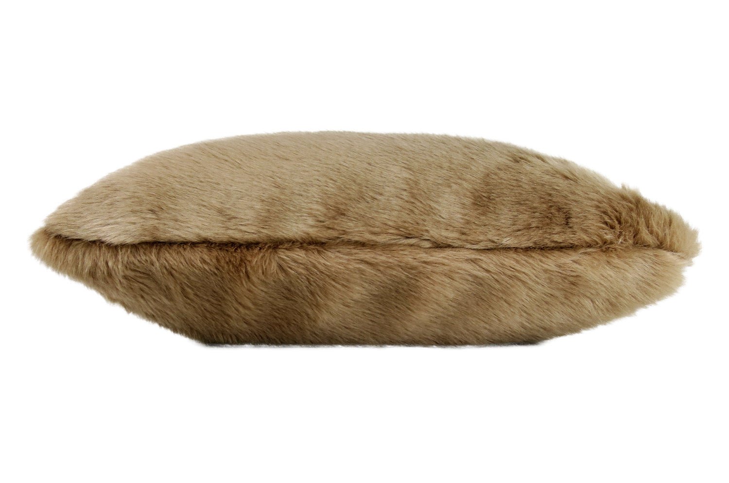 The Heat Luxury ヒートラグジュアリーファー クッション (Camel) 45×30cm 中材付 - HOUSE OF JAPAN Shop