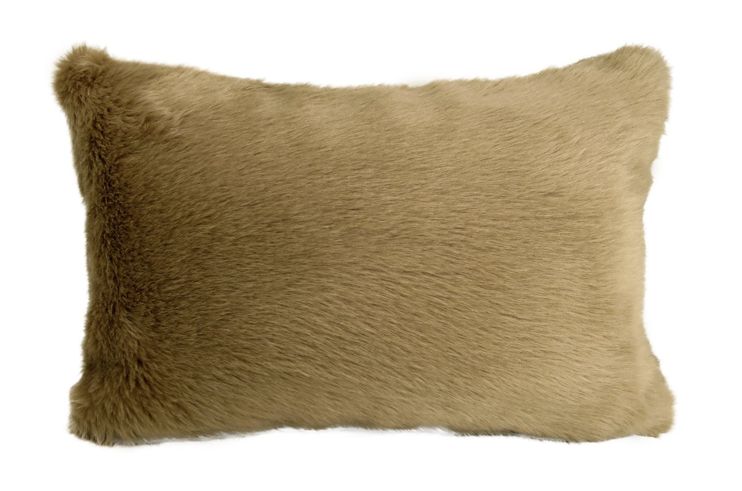 The Heat Luxury ヒートラグジュアリーファー クッション (Camel) 45×30cm 中材付 - HOUSE OF JAPAN Shop