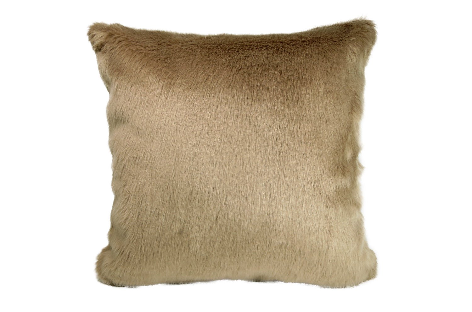 The Heat Luxury ヒートラグジュアリーファー クッションカバー (Camel) 45×45cm - HOUSE OF JAPAN Shop