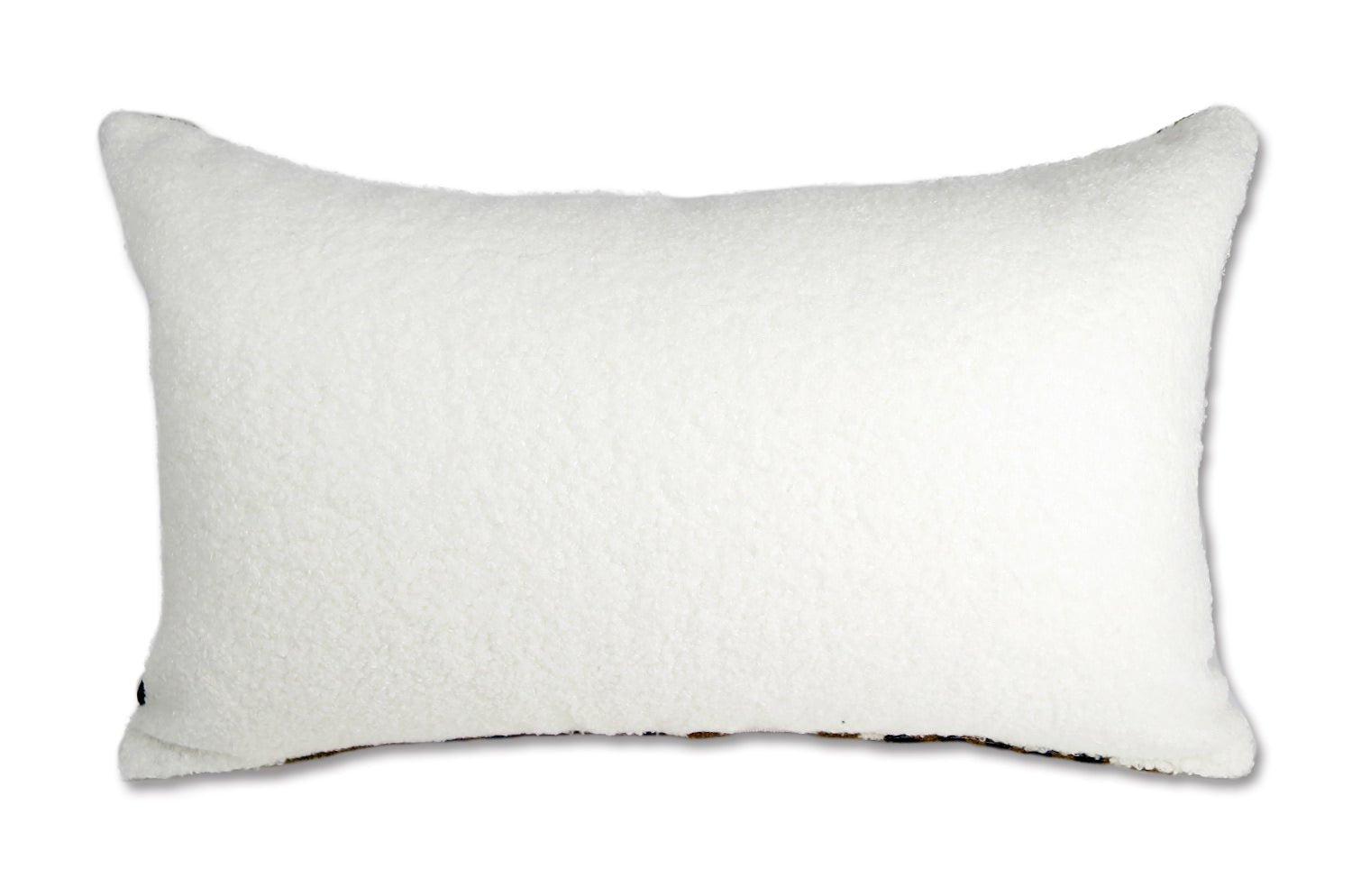 The Kenya ケニア ジャガードベルベット×ブークレ クッション 50×30cm 中材付 - HOUSE OF JAPAN Shop