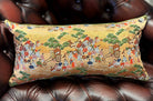 The Kyoto GOSHOGURUMA 平安御所車 西陣織クッション 60×30cm 中材付 - HOUSE OF JAPAN Shop