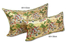 The Kyoto GOSHOGURUMA 平安御所車 西陣織クッション 69×43cm 中材付 - HOUSE OF JAPAN Shop