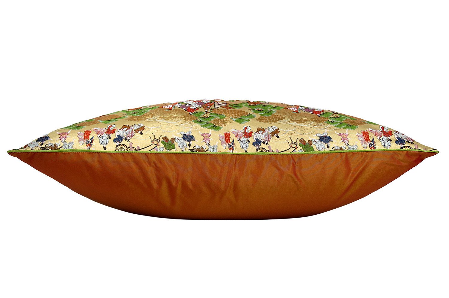 加納嘉将 クッション④ 平安御所車 西陣織 横長 クッション 69×43cm 中材付 – HOUSE OF JAPAN Shop