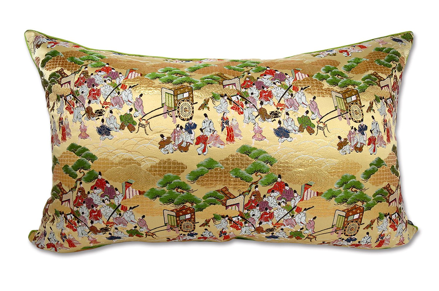平安御所車 西陣織 横長 クッション 69×43cm 中材付 – HOUSE OF JAPAN Shop