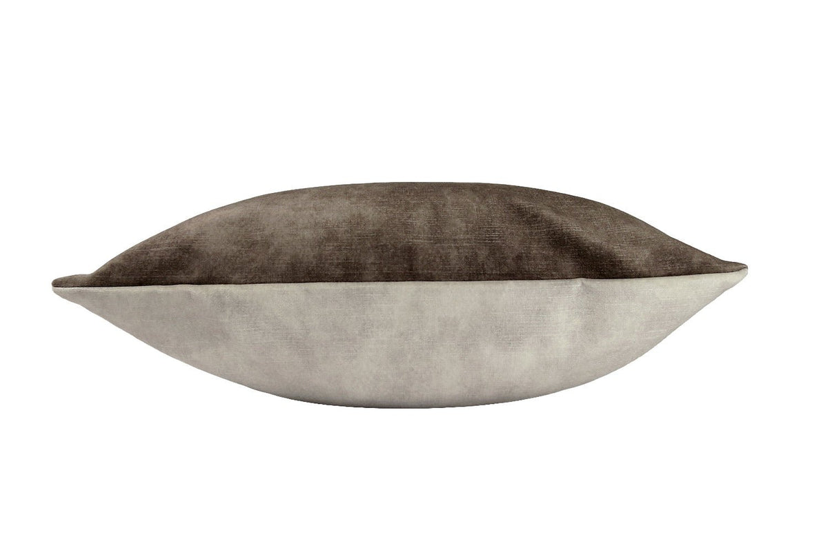 The Lovely TwoTone ラブリーツートーン プリントベルベット クッションカバー espresso×marble 45×45cm - HOUSE OF JAPAN Shop