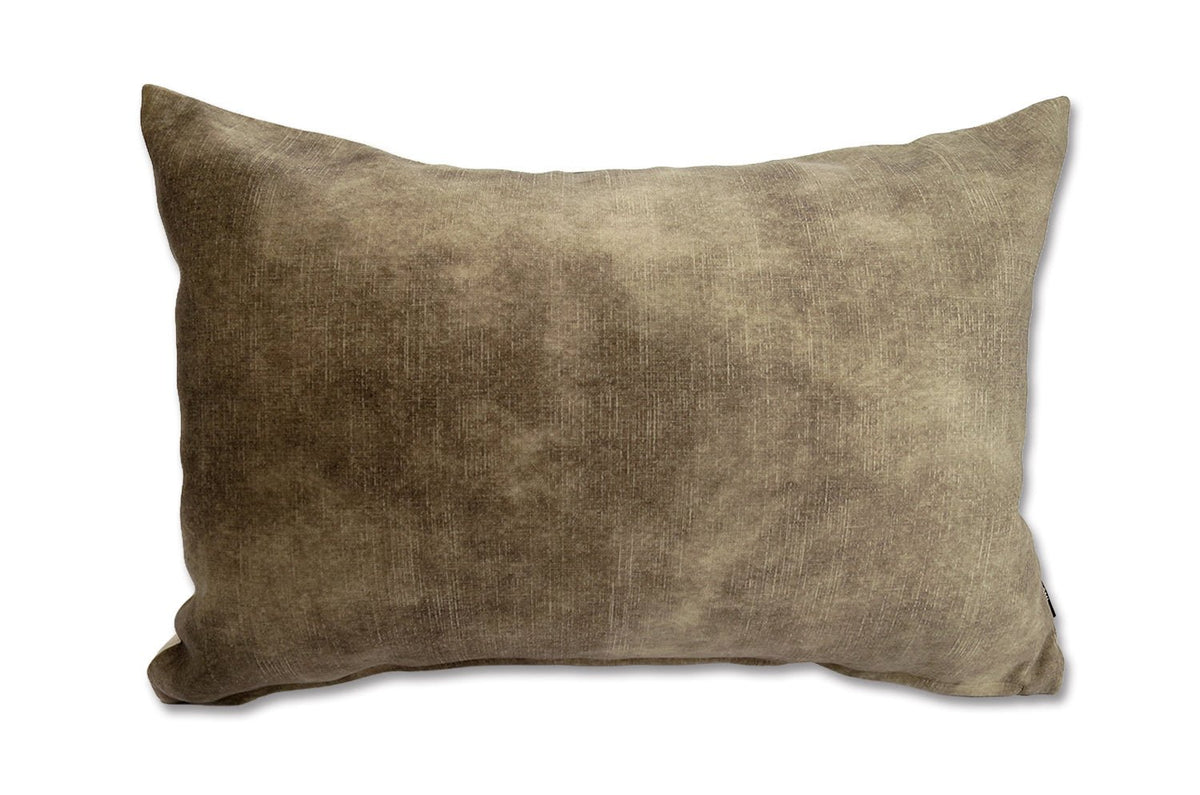 The Lovely TwoTone ラブリーツートーン プリントベルベット クッション latte×almond 45×30cm 中材付 - HOUSE OF JAPAN Shop