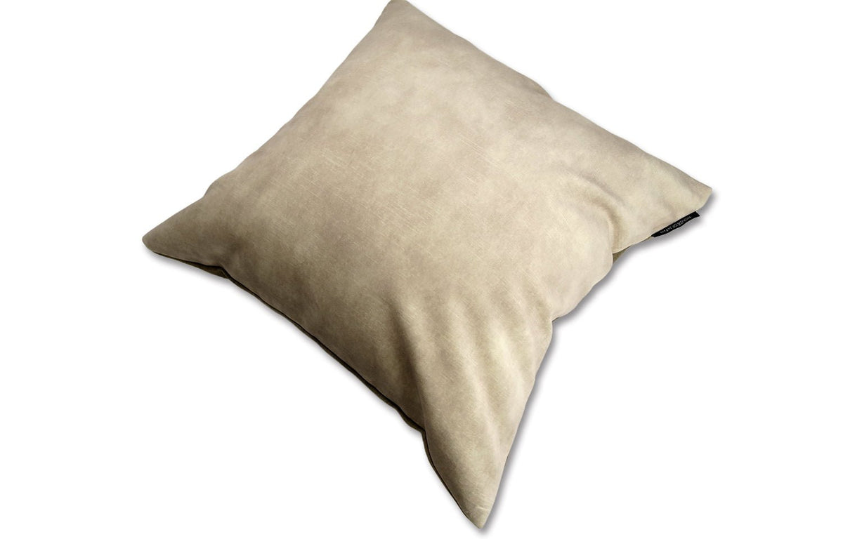 The Lovely TwoTone ラブリーツートーン プリントベルベット クッションカバー latte×almond 45×45cm - HOUSE OF JAPAN Shop