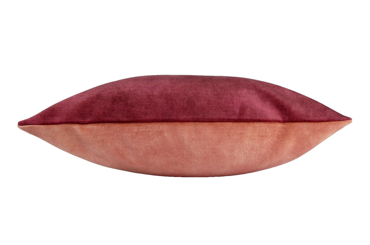 The Lovely TwoTone ラブリーツートーン プリントベルベット クッションカバー madder×blossom 45×45cm - HOUSE OF JAPAN Shop