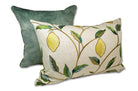 The MORRIS ウイリアムモリス レモンツリー 刺繍クッション(ライトグリーン) 50×35cm 中材付 - HOUSE OF JAPAN Shop