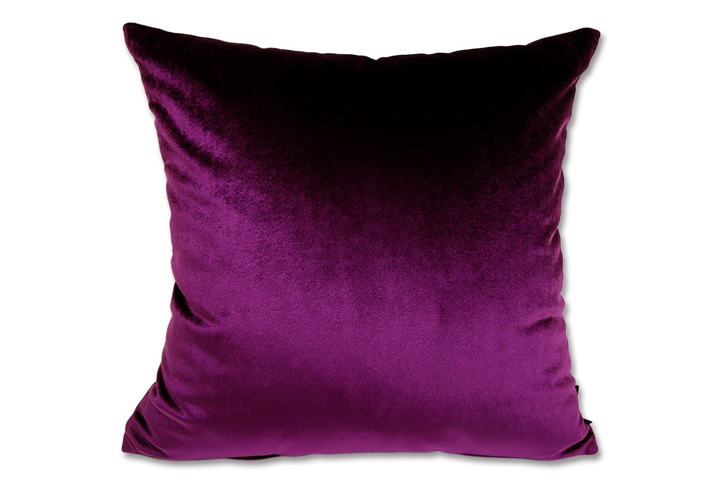 The NUAGE VELOURS ニュアージュ ベルベット クッションカバー Lie de vin(リドゥヴァン)深赤紫 45×45cm - HOUSE OF JAPAN Shop