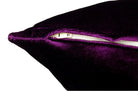 The NUAGE VELOURS ニュアージュ ベルベット クッションカバー Lie de vin(リドゥヴァン)深赤紫 45×45cm - HOUSE OF JAPAN Shop