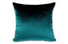 The NUAGE VELOURS ニュアージュ ベルベット クッションカバー Vert pao(ヴェール・パオン)孔雀色 45×45cm - HOUSE OF JAPAN Shop