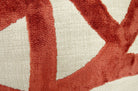 The ORBIT オービット イギリス製コットン混ジャガード×リネン クッション Claret(クラレットレッド) 45×30cm 中材付 - HOUSE OF JAPAN Shop