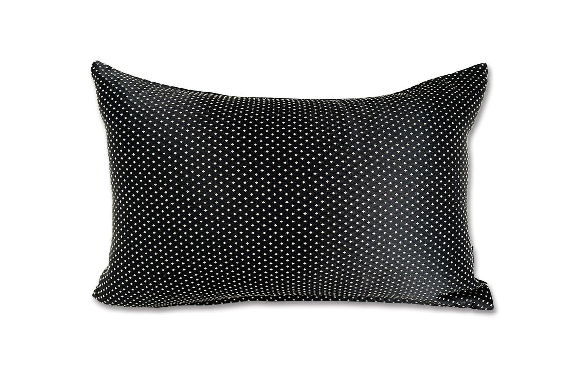 The Pearl Dot パールドット クッション Noir(ノアール) 45×30cm 中材付 - HOUSE OF JAPAN Shop