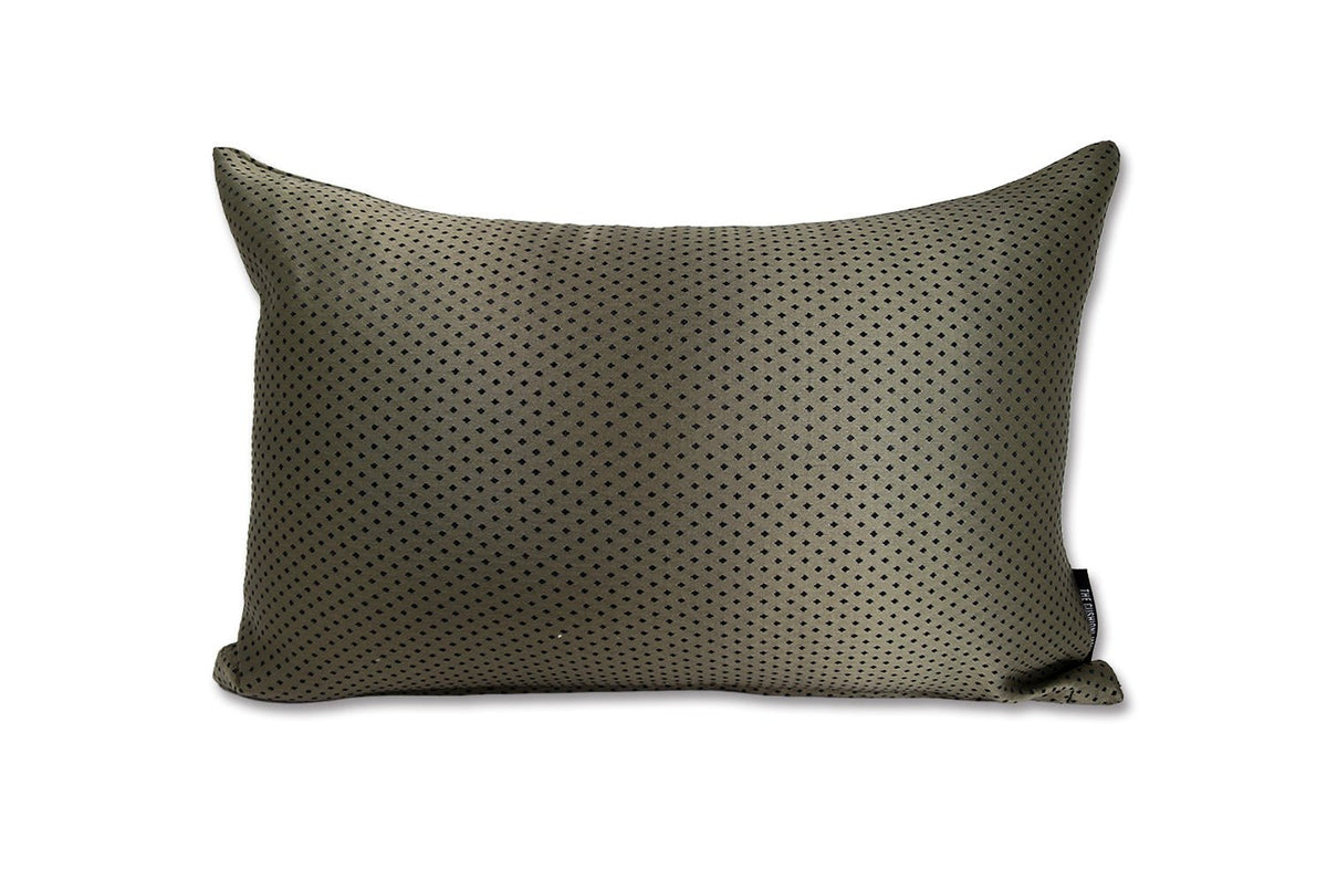 The Pearl Dot パールドット クッション Pewter(ピューター) 45×30cm 中材付 - HOUSE OF JAPAN Shop
