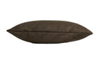 The Pet Luxe Suede ペットと暮らす 洗える高級スエード調クッション(ダークブラウン) 50×30cm 中材付 - HOUSE OF JAPAN Shop