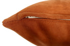 The Pet Luxe Suede ペットと暮らす 洗える高級スエード調クッション(ブラウン) 50×30cm 中材付 - HOUSE OF JAPAN Shop