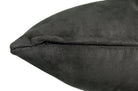 The Pet Luxe Suede ペットと暮らす 洗える高級スエード調クッションカバー(ダークグレー) 50×50cm - HOUSE OF JAPAN Shop