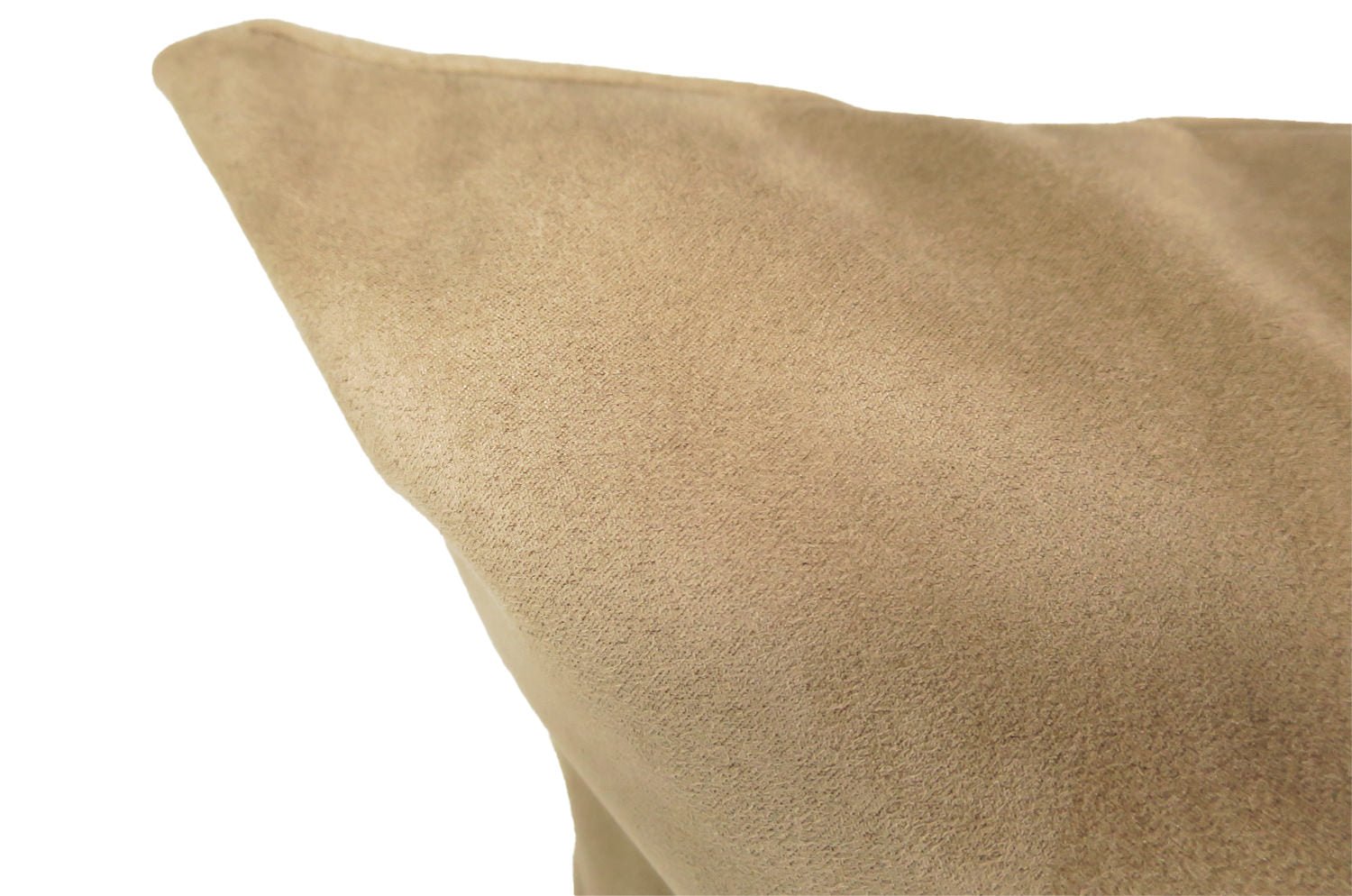 The Pet Luxe Suede ペットと暮らす 洗える高級スエード調クッションカバー(ベージュ) 50×50cm - HOUSE OF JAPAN Shop