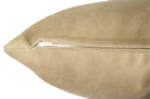 The Pet Luxe Suede ペットと暮らす 洗える高級スエード調クッションカバー(ベージュ) 50×50cm - HOUSE OF JAPAN Shop