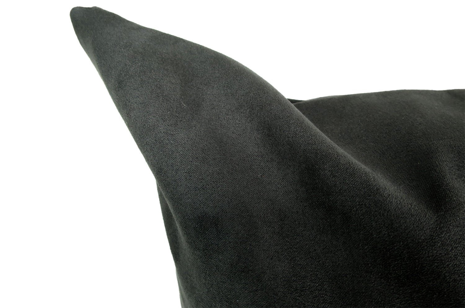 The Pet Luxe Suede ペットと暮らす 洗える高級スエード調クッションカバー(ダークグレー) 50×50cm - HOUSE OF JAPAN Shop