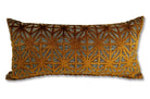 The Pharaon ファラオン ジャガードベルベット クッション (BRONZE) 65×32cm 中材付 - HOUSE OF JAPAN Shop