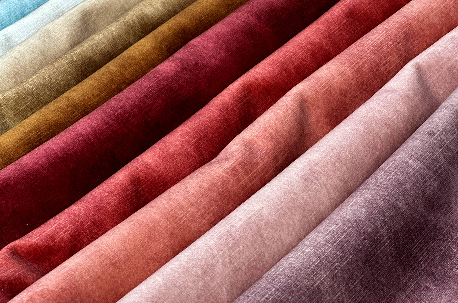 The PrintedVelvet プリントベルベット クッションカバー (Coral) 50×50cm - HOUSE OF JAPAN Shop