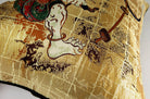 The Raijin 雷神図 西陣織 クッション 32×32cm 中材付 - HOUSE OF JAPAN Shop