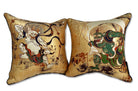 The Raijin 雷神図 西陣織 クッション 32×32cm 中材付 - HOUSE OF JAPAN Shop