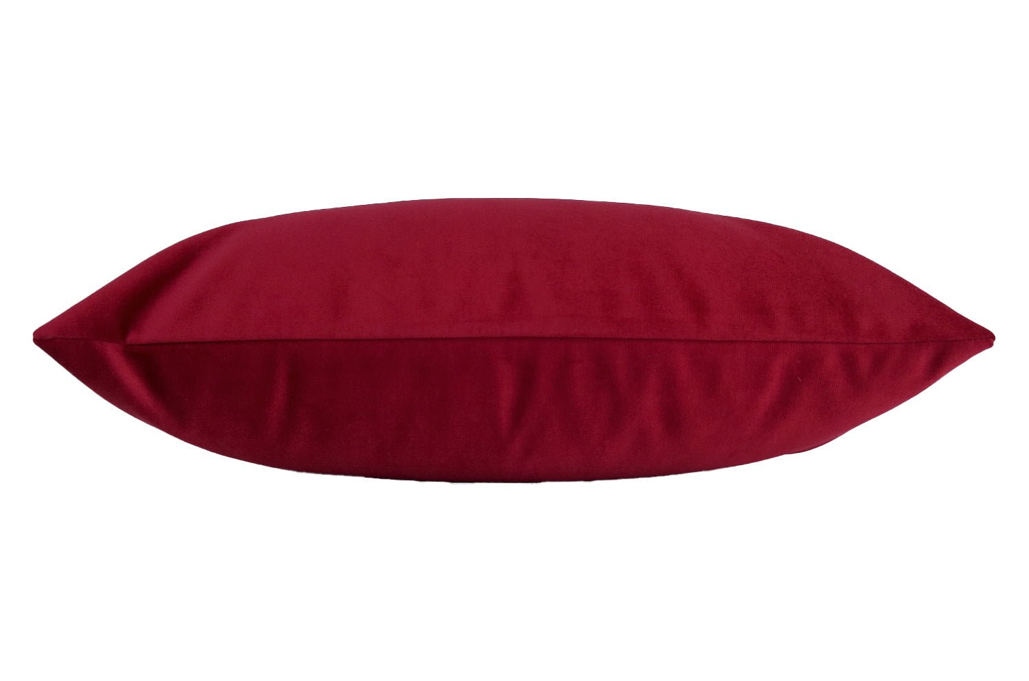 The Rebecca レベッカ なめらか起毛 スエード クッション (garnet) 45×30cm 中材付 - HOUSE OF JAPAN Shop