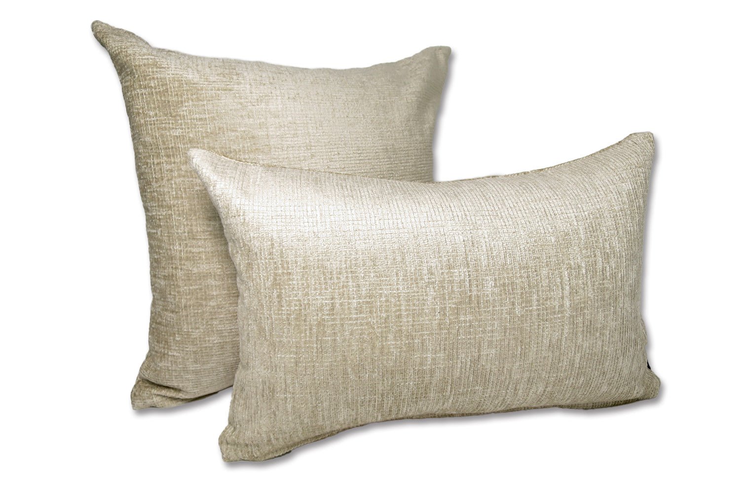 The ROUEN アルマーニカーザ ルーアン ジャカードベルベットクッション(シャンパン) 45×30cm 中材付 - HOUSE OF JAPAN Shop