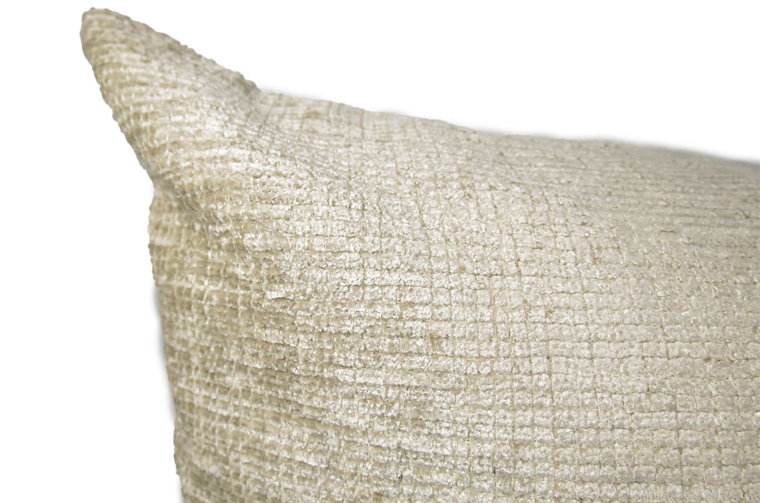 The ROUEN アルマーニカーザ ルーアン ジャカードベルベットクッション(シャンパン) 45×30cm 中材付 - HOUSE OF JAPAN Shop