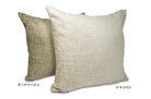 The ROUEN アルマーニカーザ ルーアン ジャカードベルベットクッションカバー(シャンパン) 45×45cm - HOUSE OF JAPAN Shop