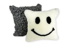The SMILE 『ニコフェイス®』 スマイル ムートン クッション (ホワイト) 35×35cm 中材付 - HOUSE OF JAPAN Shop