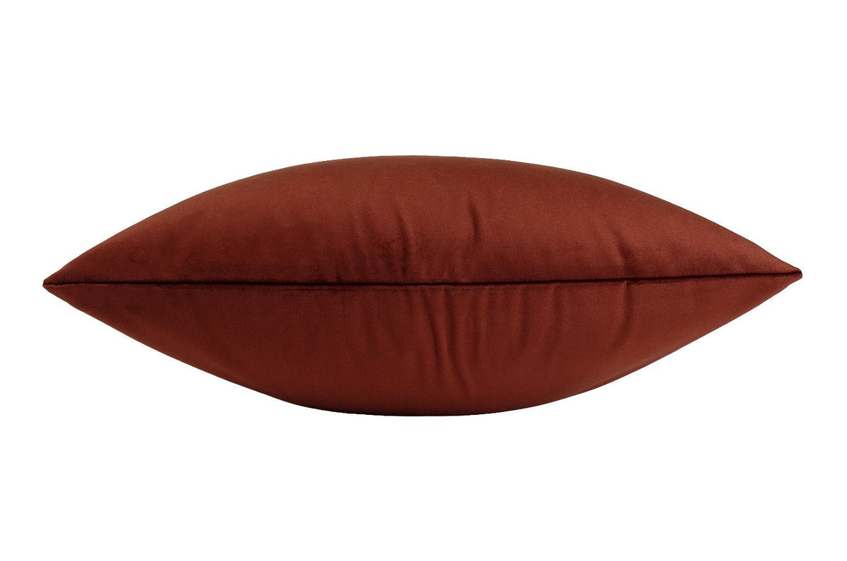 The Soft Velvet ソフトベルベット クッションカバー Brick Brown(ブリックブラウン) 45×45cm - HOUSE OF JAPAN Shop