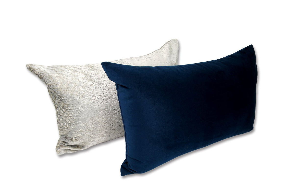 The Soft Velvet ソフトベルベット クッション Imperial Navy(インペリアルネイビー) 45×30cm 中材付 - HOUSE OF JAPAN Shop