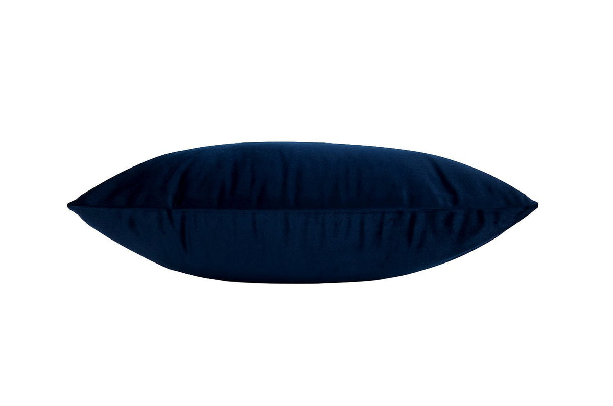 The Soft Velvet ソフトベルベット クッション Imperial Navy(インペリアルネイビー) 45×30cm 中材付 - HOUSE OF JAPAN Shop