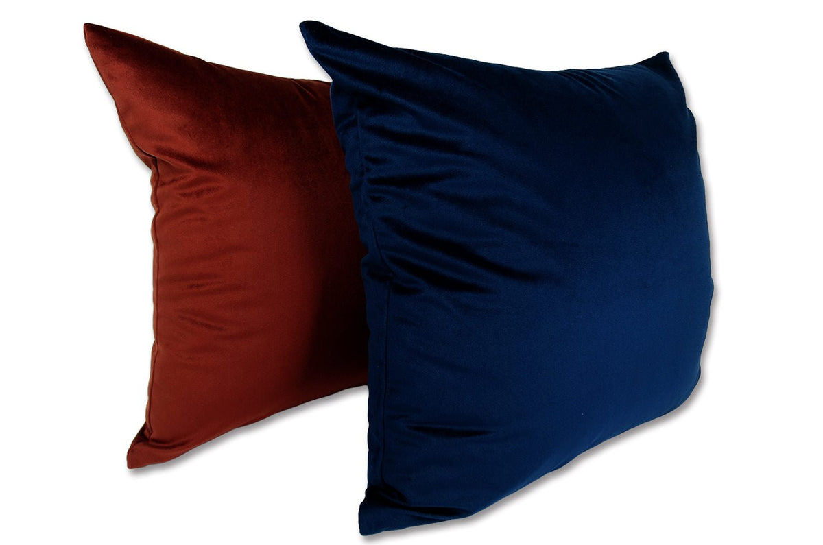 The Soft Velvet ソフトベルベット クッションカバー Imperial Navy(インペリアルネイビー) 45×45cm - HOUSE OF JAPAN Shop