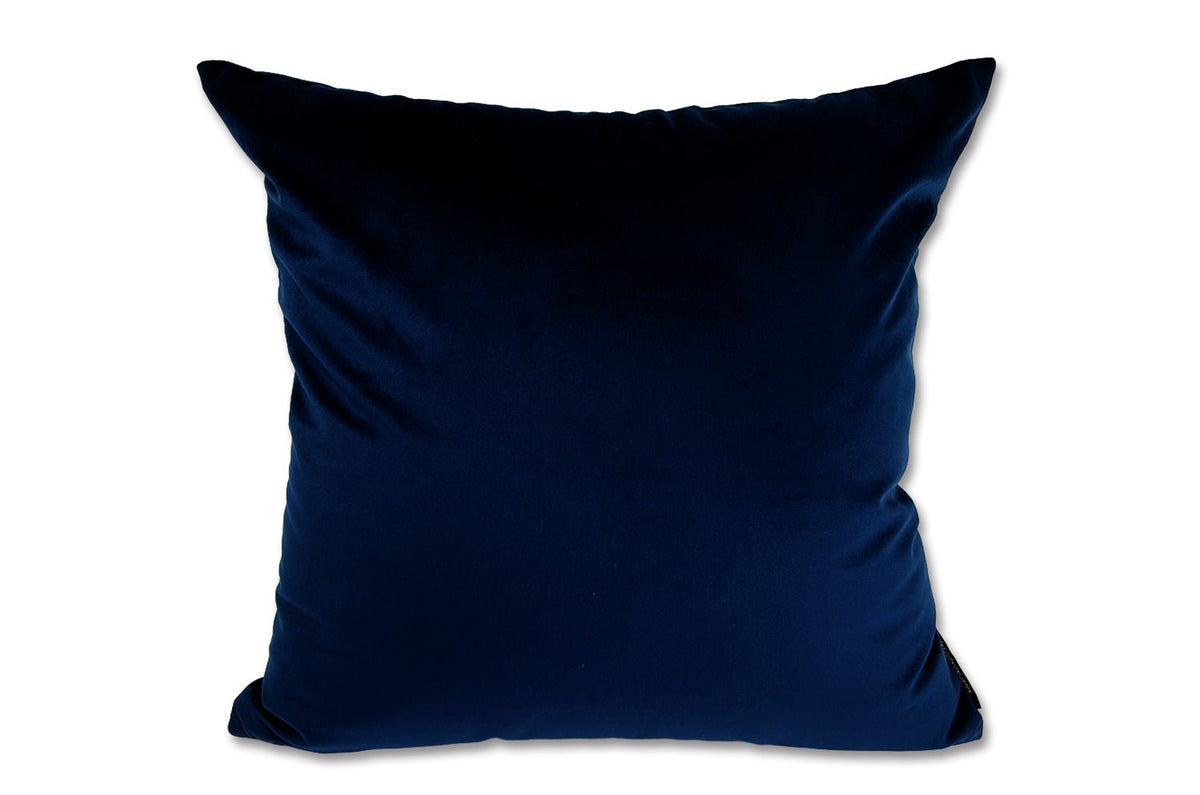 The Soft Velvet ソフトベルベット クッションカバー Imperial Navy(インペリアルネイビー) 45×45cm - HOUSE OF JAPAN Shop
